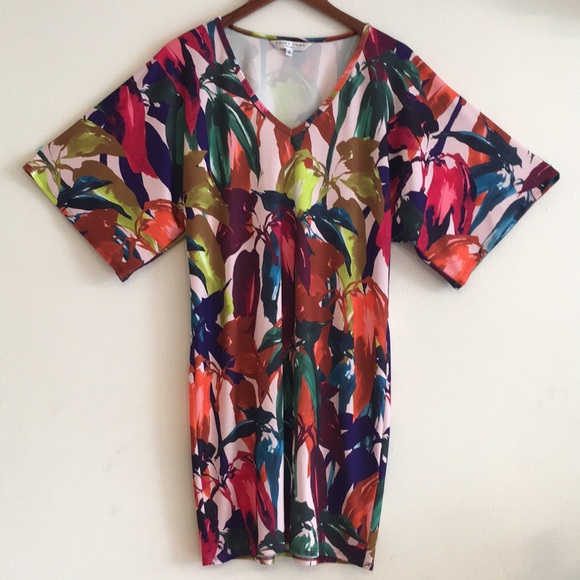 Trina Turk Autumn Jungle Jersey Dress - Picture 3 of 11